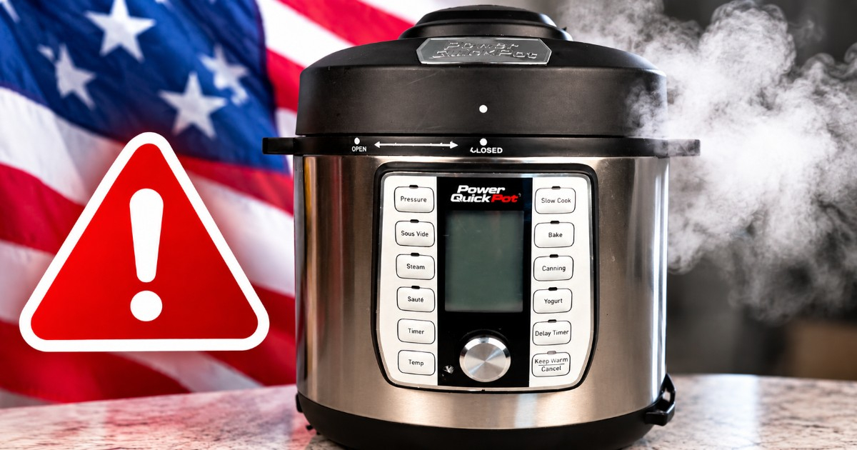 U.S. Urges Consumers to Stop Using Power Quick Pot Pressure Cookers Due to Severe Burn Hazard