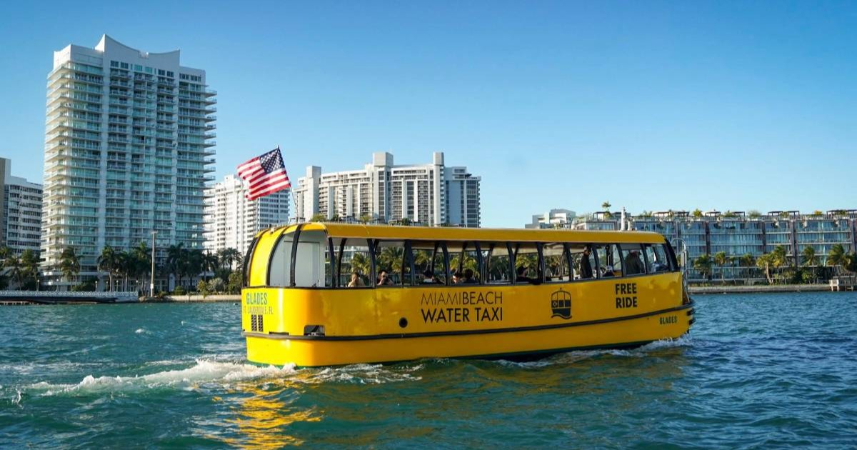 Miami Beach's Free Water Taxi Secures State Funding through 2027, Mayor Confirms