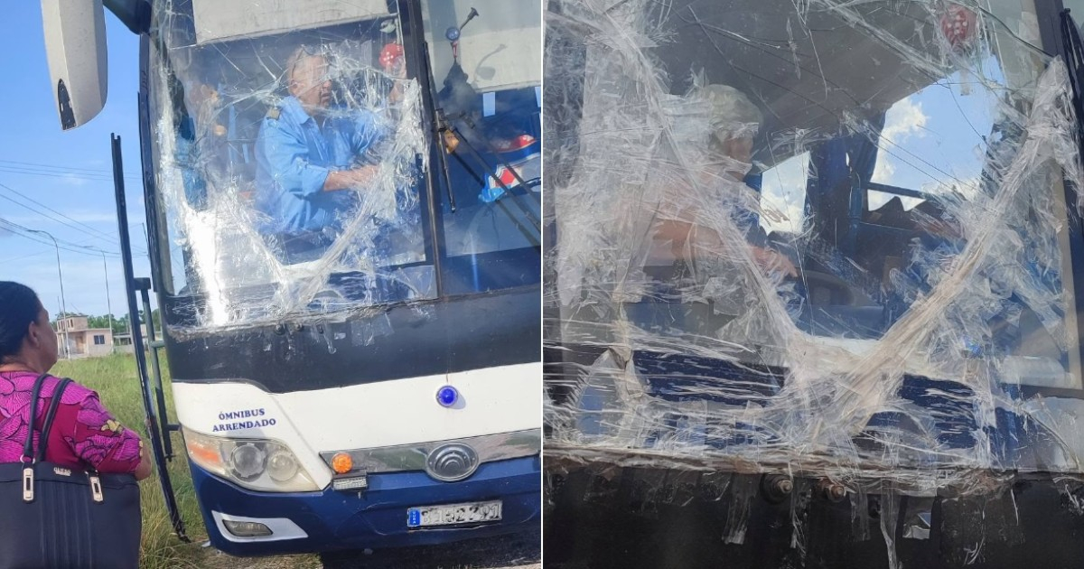 Paid 65 Euros for a 25-Hour Journey with a Windshield Patched Up with Tape in Cuba