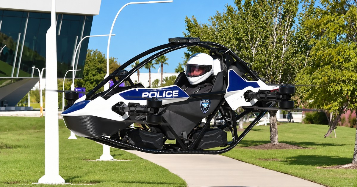 Florida Unveils Groundbreaking Flying Police Vehicle, Priced at Nearly $150,000