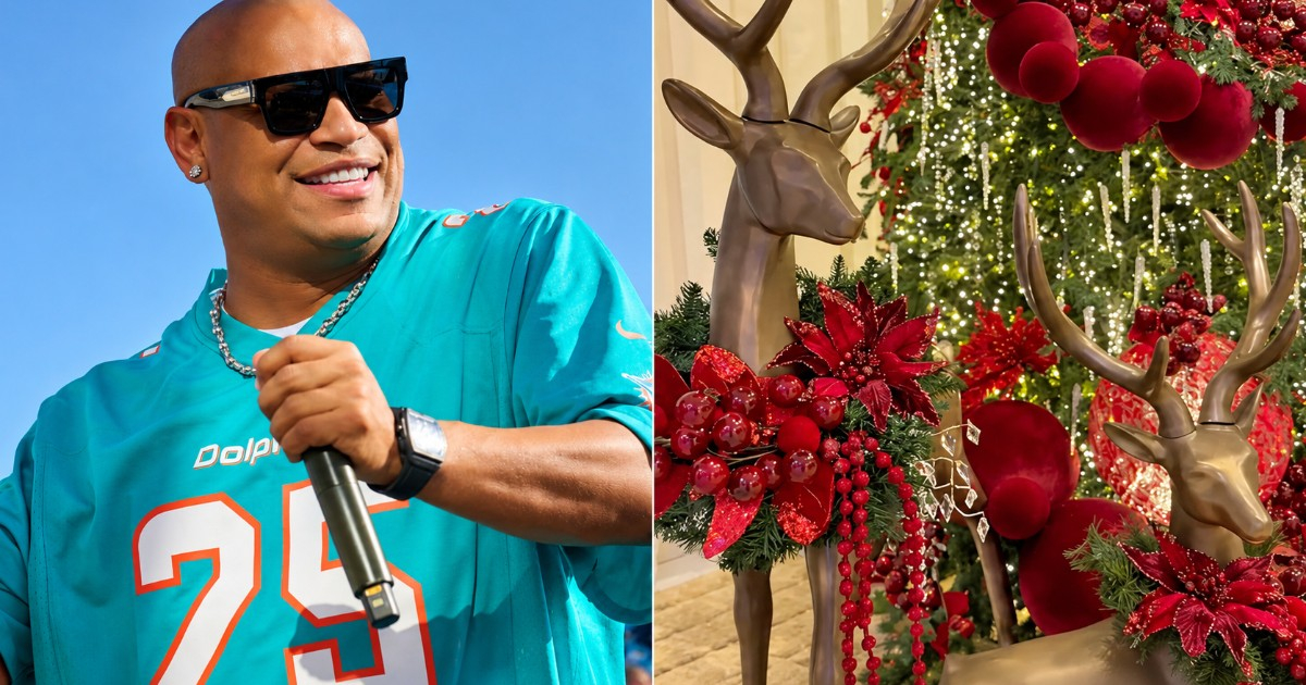 Alexander Delgado Ushers in Holiday Season Early with Stunning Christmas Tree in Miami