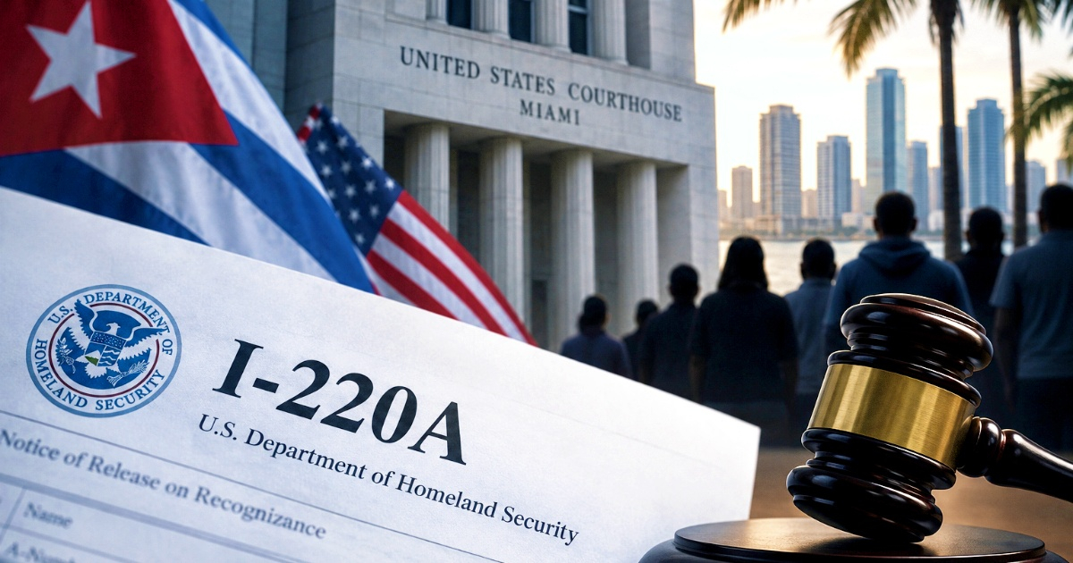Cubans with I-220A Challenge U.S. Government in Court: What to Expect on October 30?