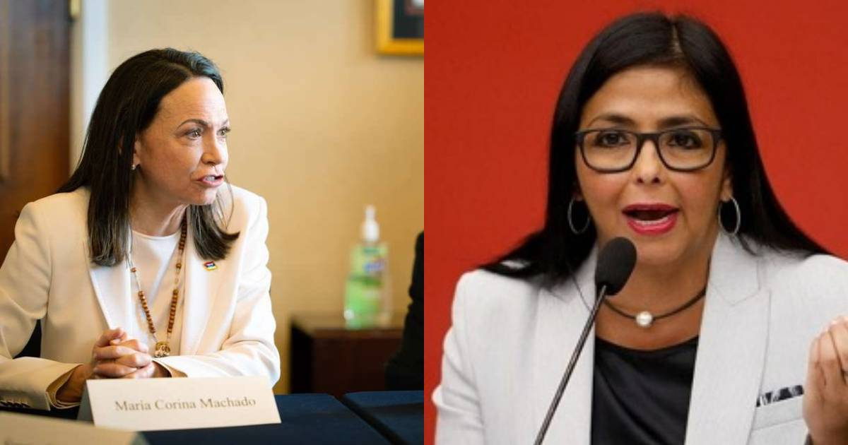 Maria Corina Machado Open to Meeting with Delcy Rodríguez, Says Her Party
