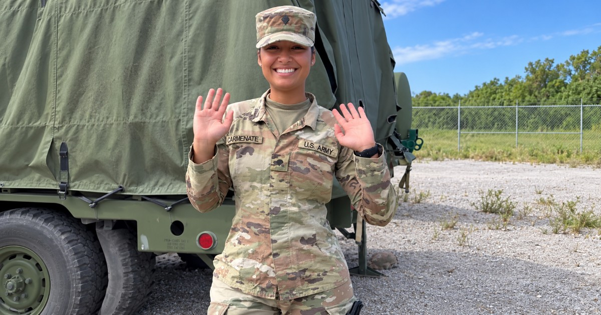 22-Year-Old with Cuban Roots Thrives in the US Army: "My Sister Encouraged Me to Enlist"