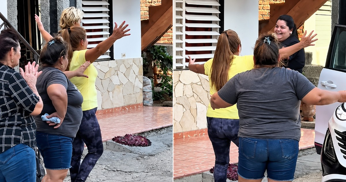 Heartwarming Reunion: Cuban Woman Reunites with Mother After Four-Year Separation