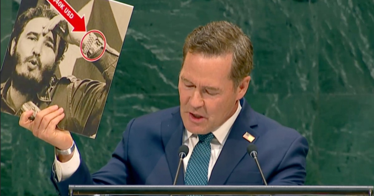 U.S. Ambassador Exposes Cuban Elite's Lavish Lifestyle at the UN: Rolex, Mansions, Yachts, and Private Islands