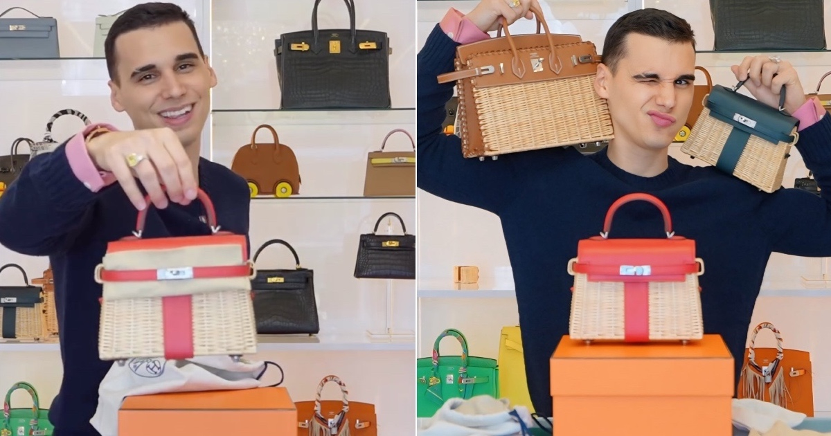 Kevusho Splurges Nearly $20,000 on Another Hermès: "Don't Mistake It for Your Grandma's Wicker Bag"