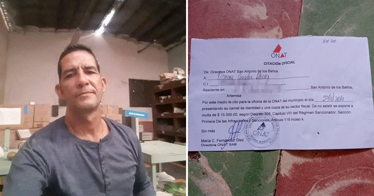 Cuban Business Owner Faces 15,000 Peso Fine Despite Closing Shop Over a Year Ago
