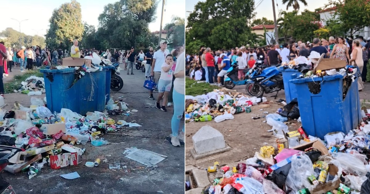 Spanish Visa Chaos in Havana: Cubans Queue Amidst Trash and Frustration