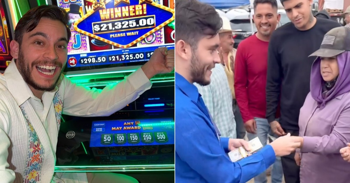 Carlos Eduardo Espina Shares $20,000 Winnings with Farm Workers in California: "Without You, We Couldn't Eat"
