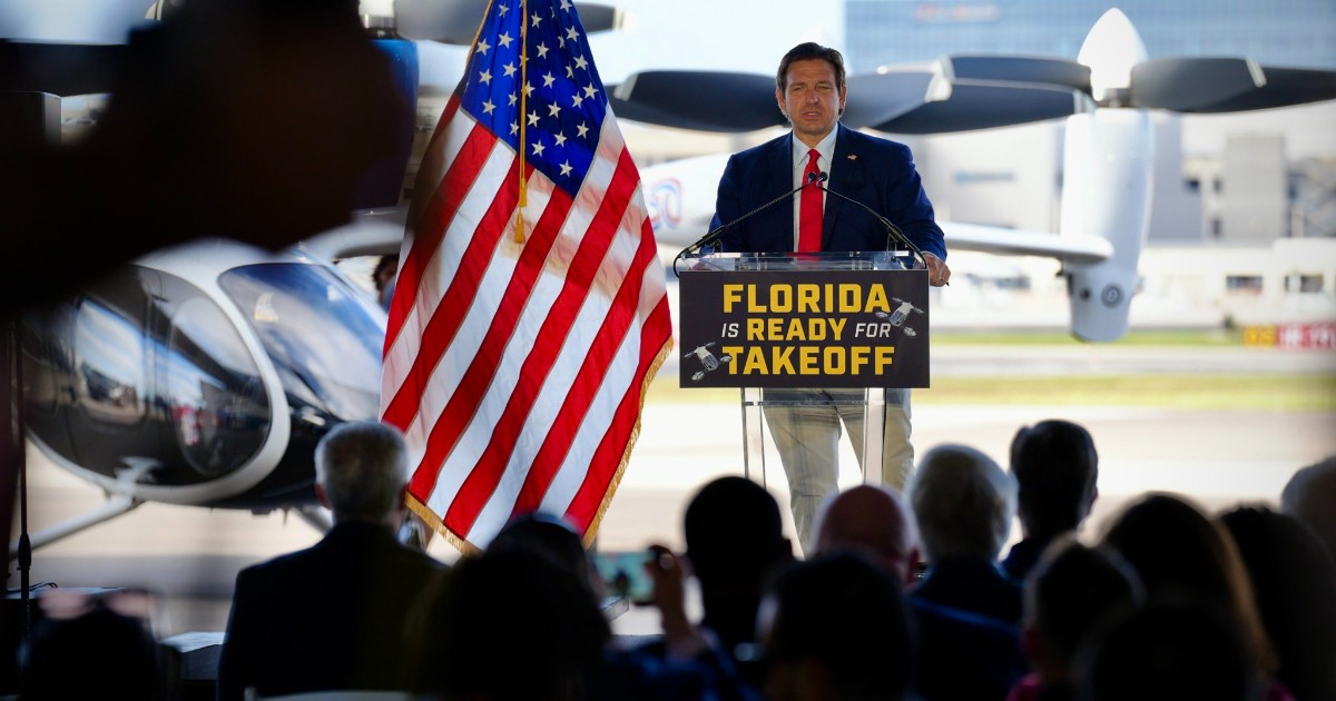 Flying Cars Take Flight: DeSantis Hails New Era in Florida Transportation