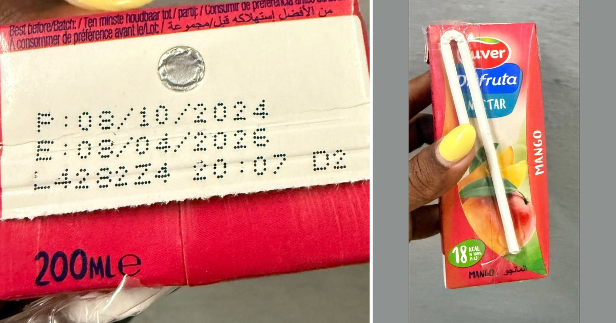 Cuban Woman Exposes Sale of Expired Juices in Ciego de Ávila