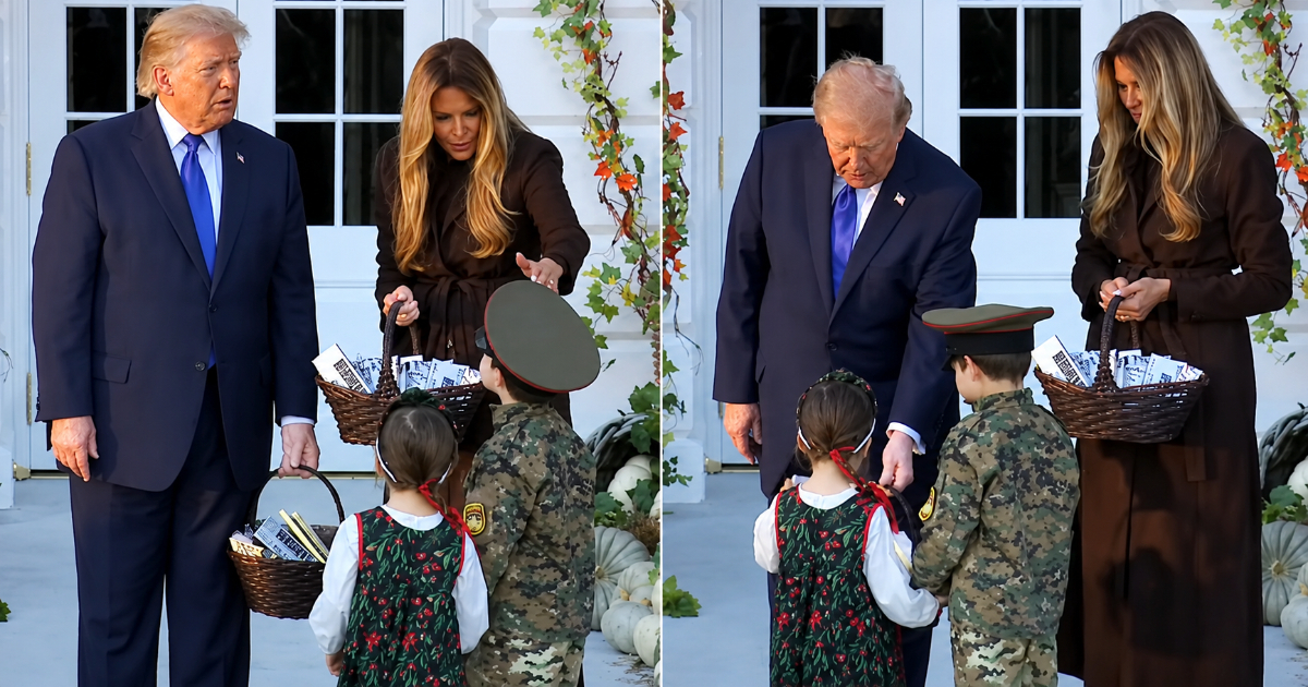 Controversy at the White House Halloween: Children Appear in Soviet Uniform and Traditional Russian Attire