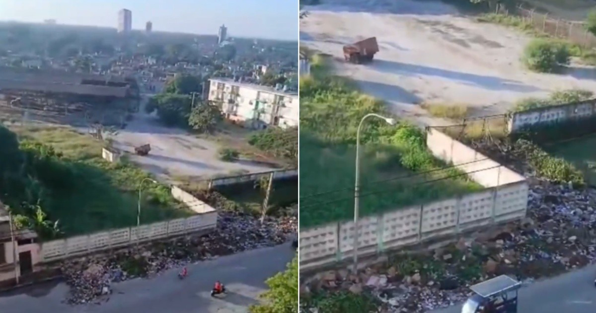 Massive Garbage Pileup on a Major Camagüey Avenue