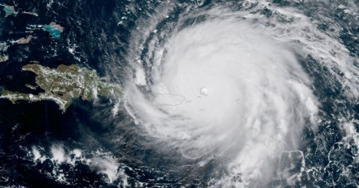 Irma en Haití © NOAA