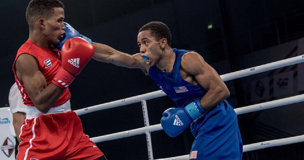  Javier Ibáñez perdió 1-4 contra el estadounidense Duke Ragan © AIBA/Facebook