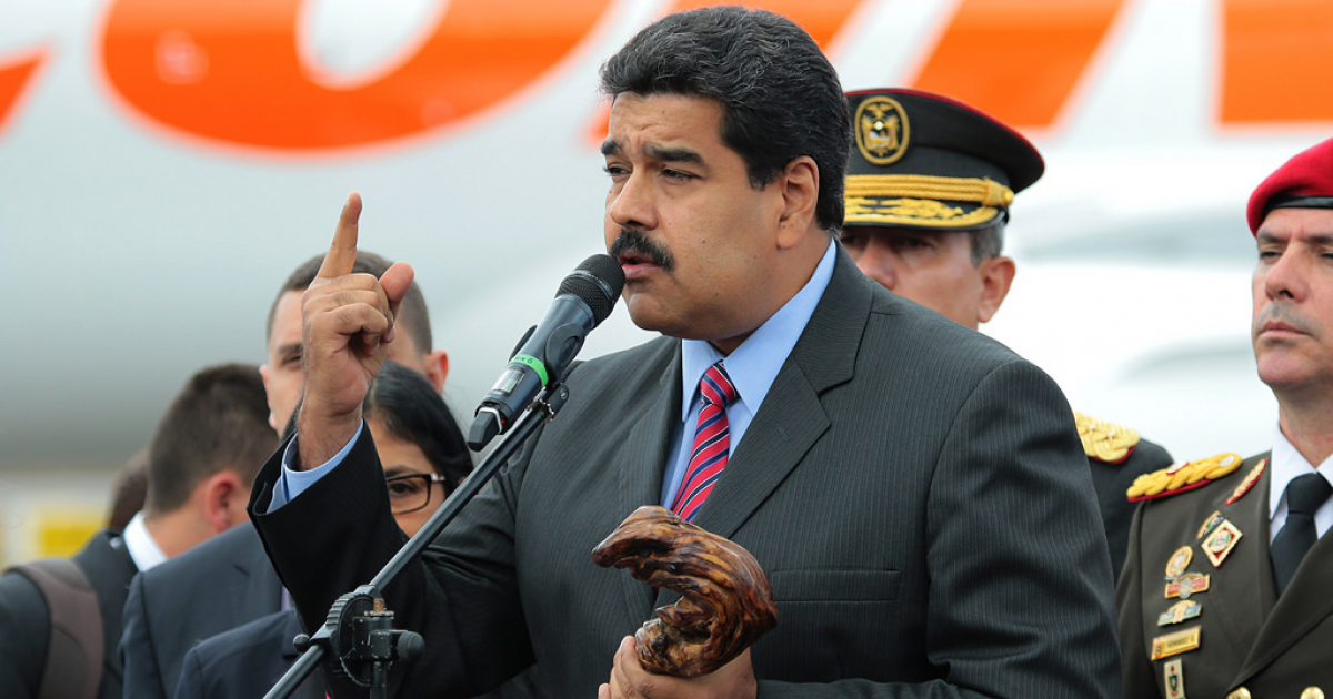 Nicolás Maduro critica a EEUU © Flickr