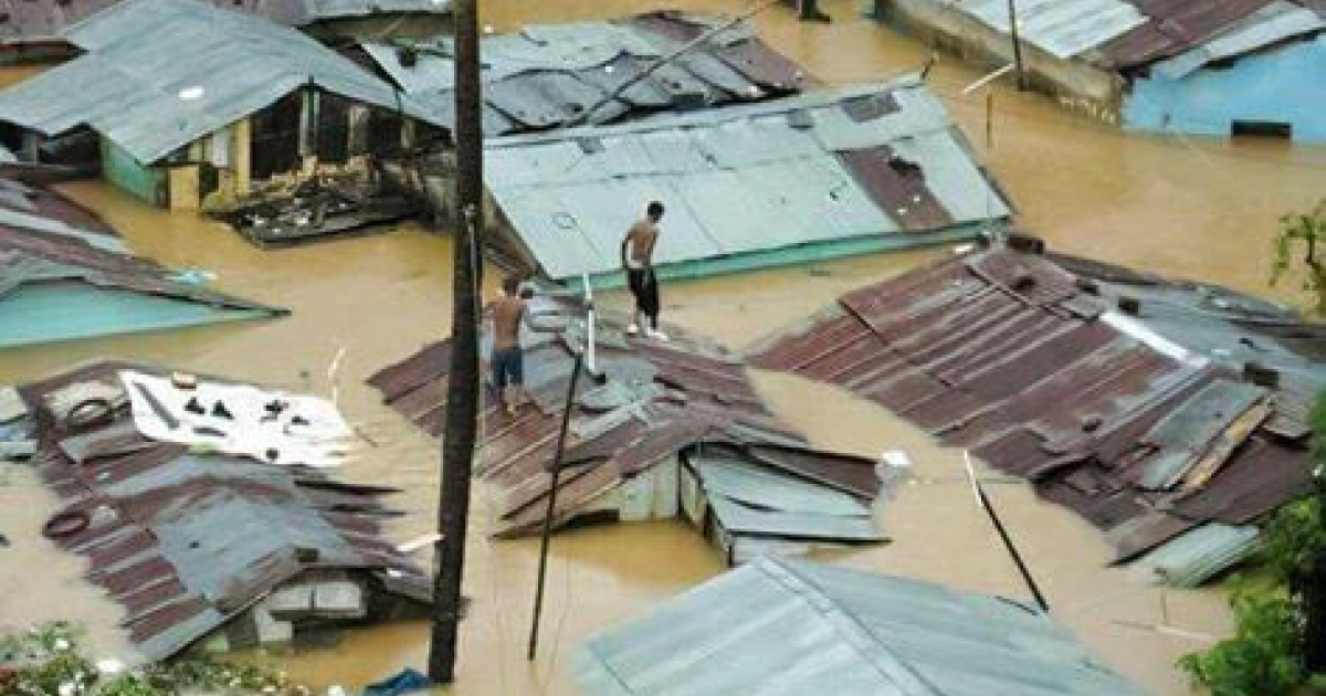 Imagen de archivo sobre los efectos del huracán David en República Dominicana © Granma 