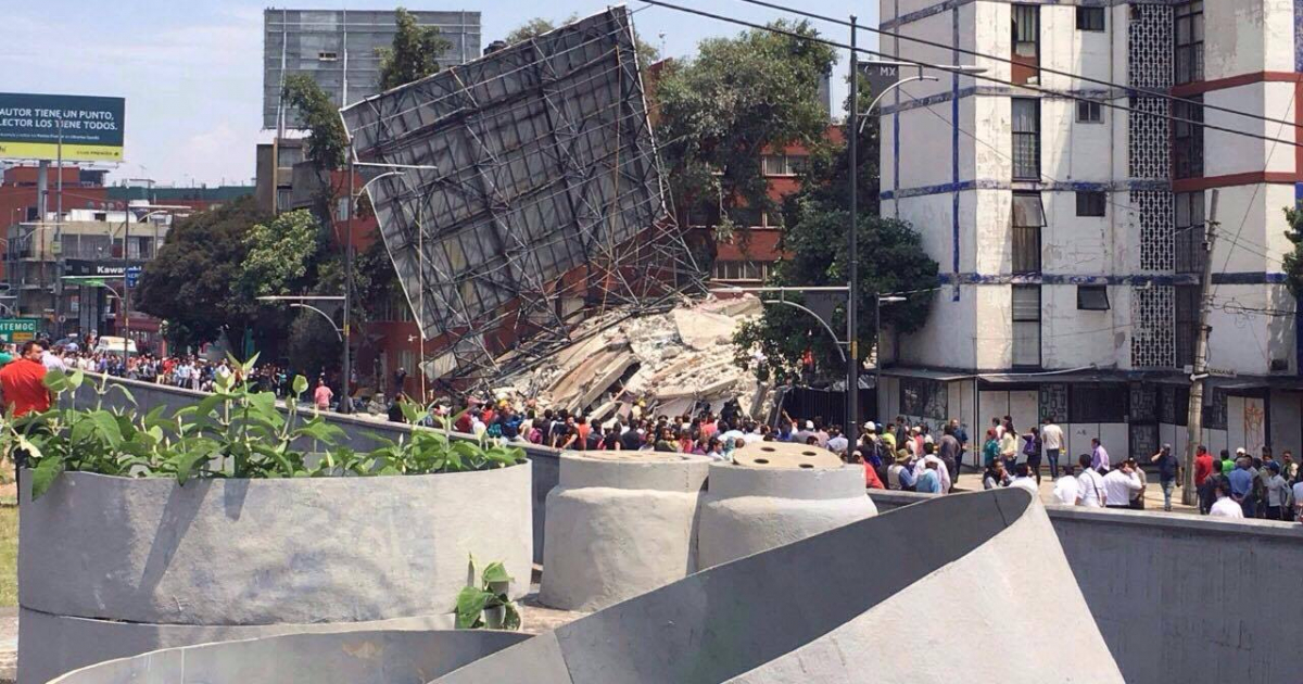 Terremoto en México © CiberCuba