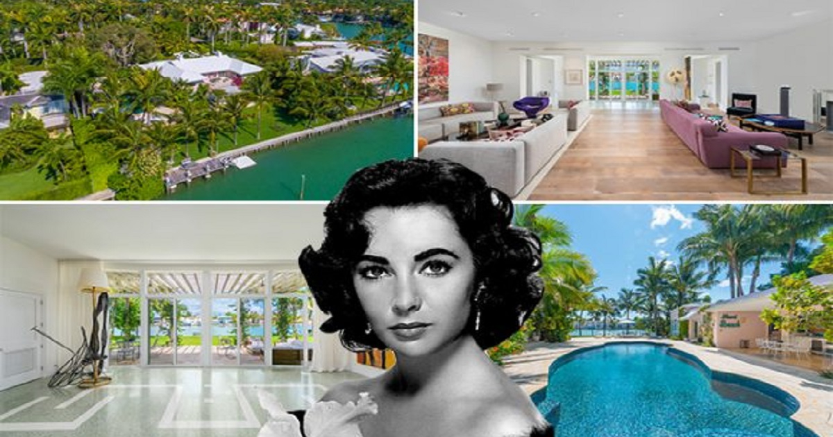 Elizabeth Taylor casa Miami Beach © https://therealdeal.com