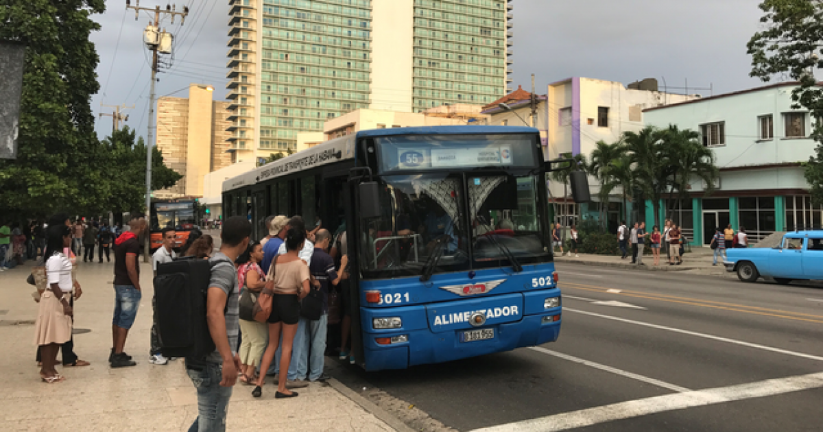 Transporte en La Habana © Cibercuba