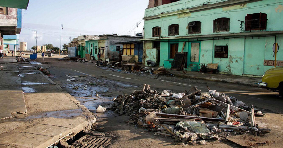 Irma, dos días después en La Habana © CiberCuba