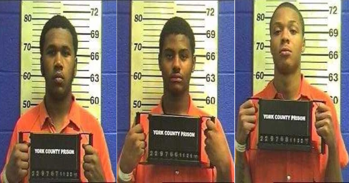  Kelvin J. Mercedes, Andrew R. Miller y Daishon M. Richardson © York County Prison