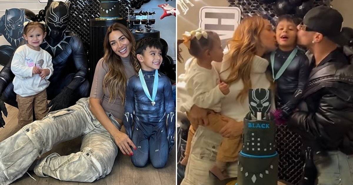 Lisandra Silva y Raúl Peralta festejan el cumpleaños de su hijo con temática de Black Panther