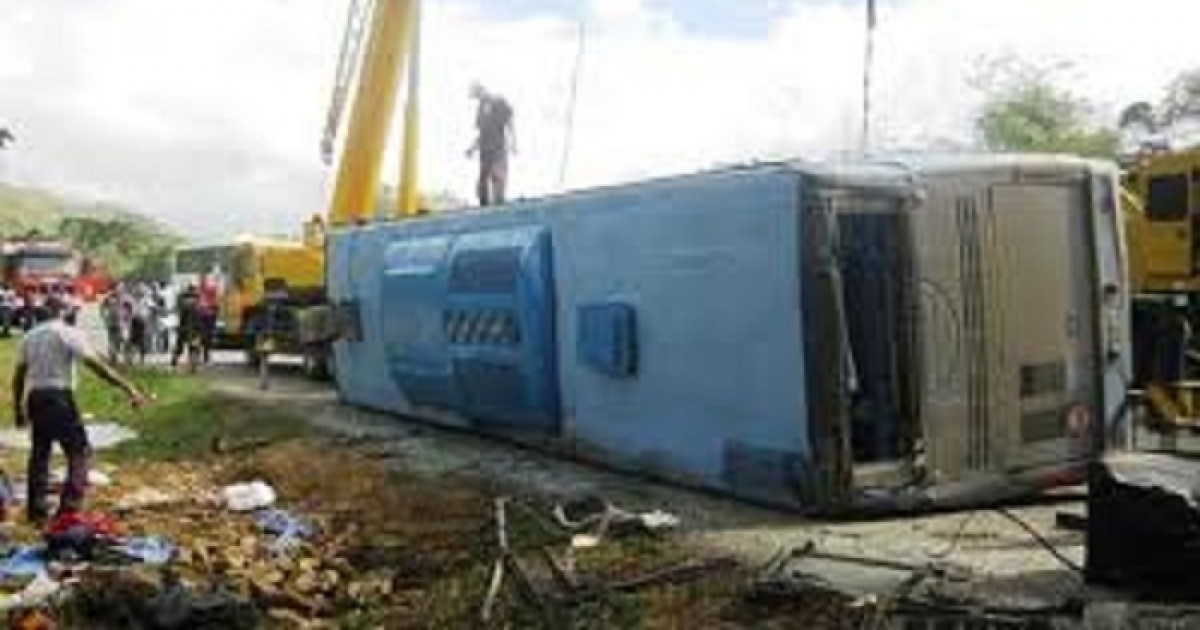 Accidente de tránsito, Santiago de Cuba © Radio Rebelde