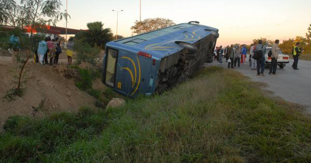 Accidente de tránsito en Cienfuegos © Modesto GUTIERREZ CABO/AIN