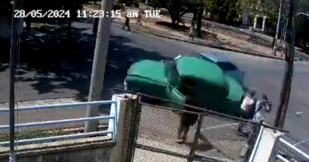 Accidente en El Vedado: impactante video revela el peligro para los peatones