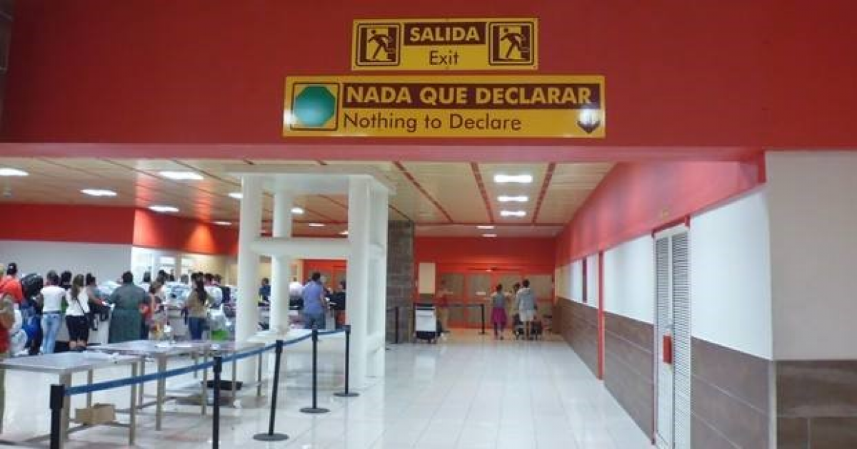 Imagen de la Aduana del aeropuerto José Martí © CiberCuba