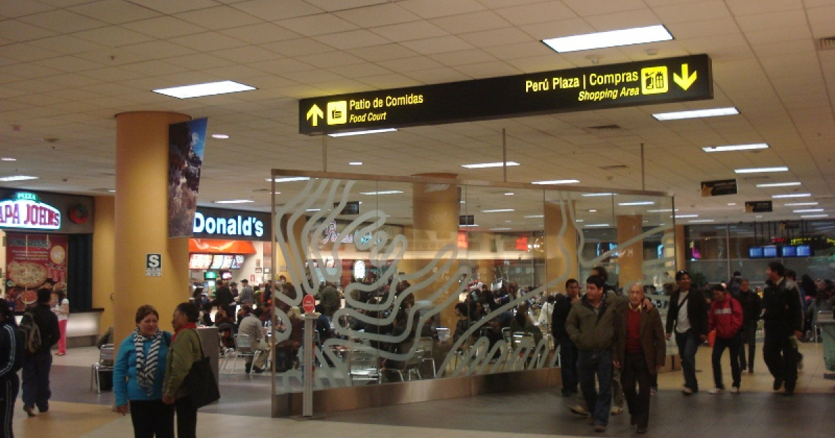 Aeropuerto-Jorge-Chávez-de-Lima-Perú © Wikimedia commons.