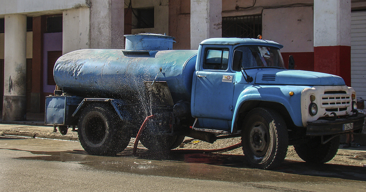 Problemas de agua en La Habana © CiberCuba