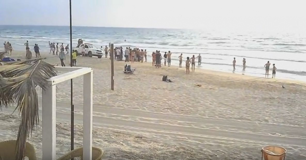 Ahogados dos hombres en Playa de la Florida © Mueren ahogados dos hombres en Playa de la Florida