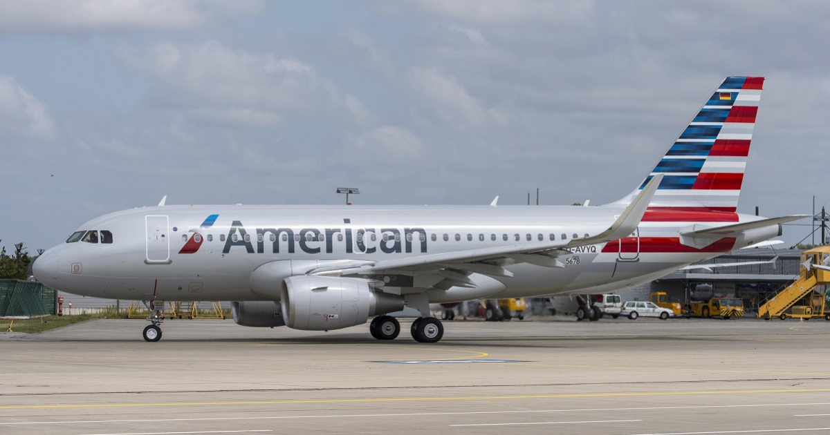 Vuelo de American Airlines llega a la Habana sin celebraciones © American Airlines