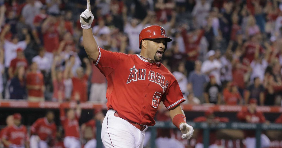 Un pelotero excepcional. © Albert Pujols/Twitter.