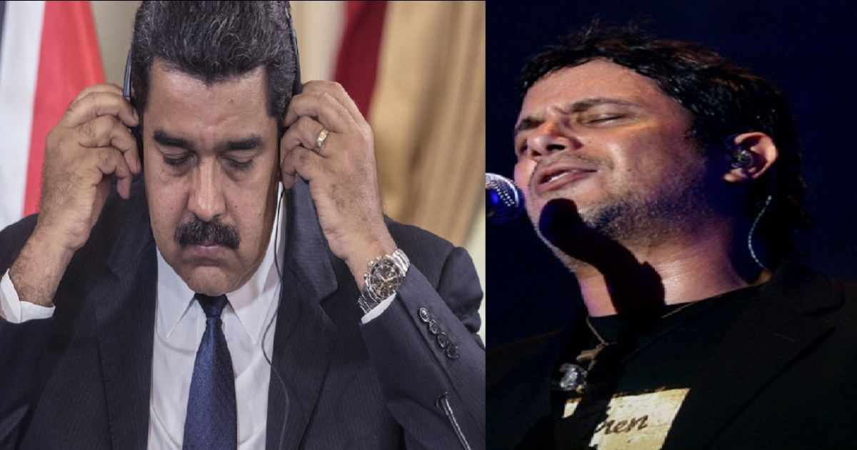Alejandro Sanz vs Nicolás Maduro © Search Creative Commons/Cibercuba