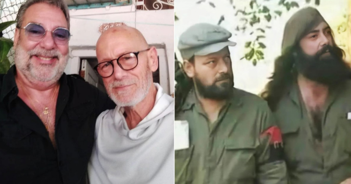 Actores Jorge Alí y Luis Alberto Ramírez se reencuentran tras 25 años en Cuba