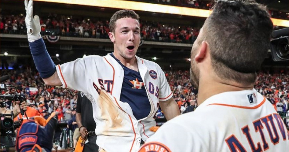 Astros festejan © Astros de Houston/Twitter