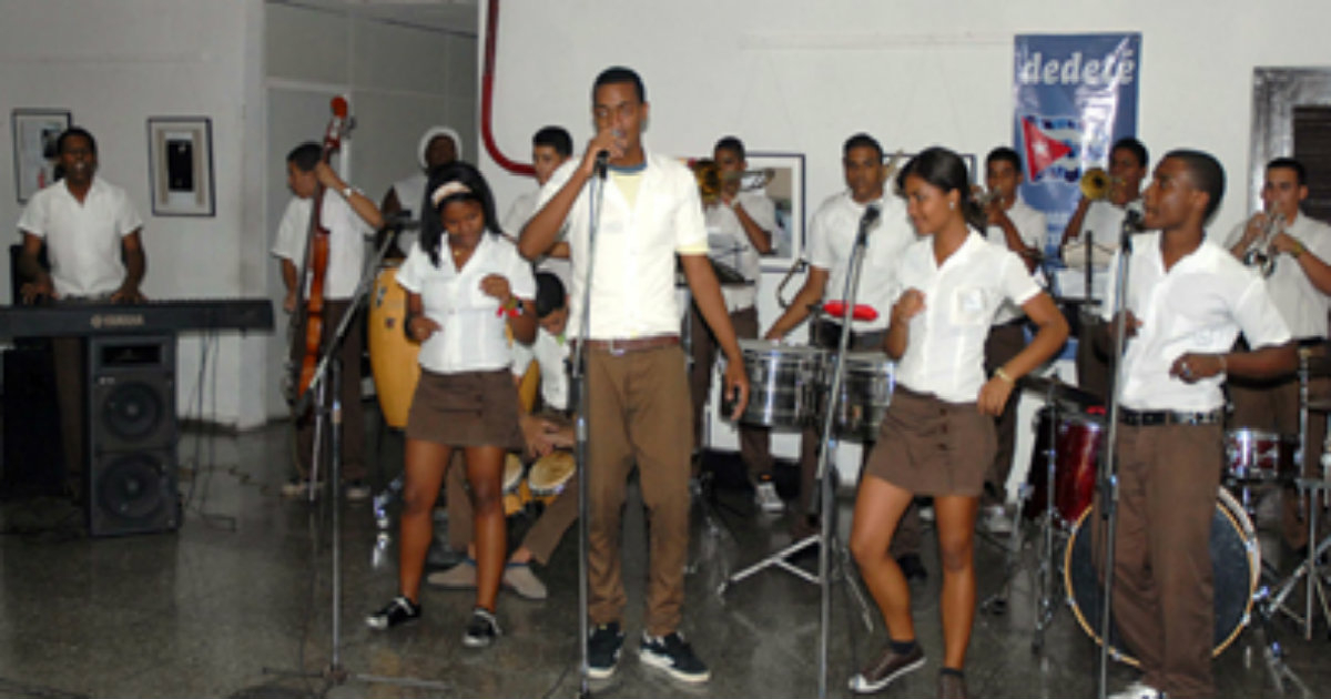 Alumnos Jazz Cuba © Juventud Rebelde/Calixto N. Llanes