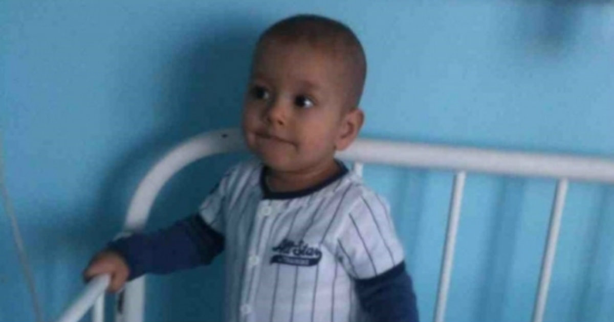 Álvaro, bebé cubano con cáncer © GoFundMe