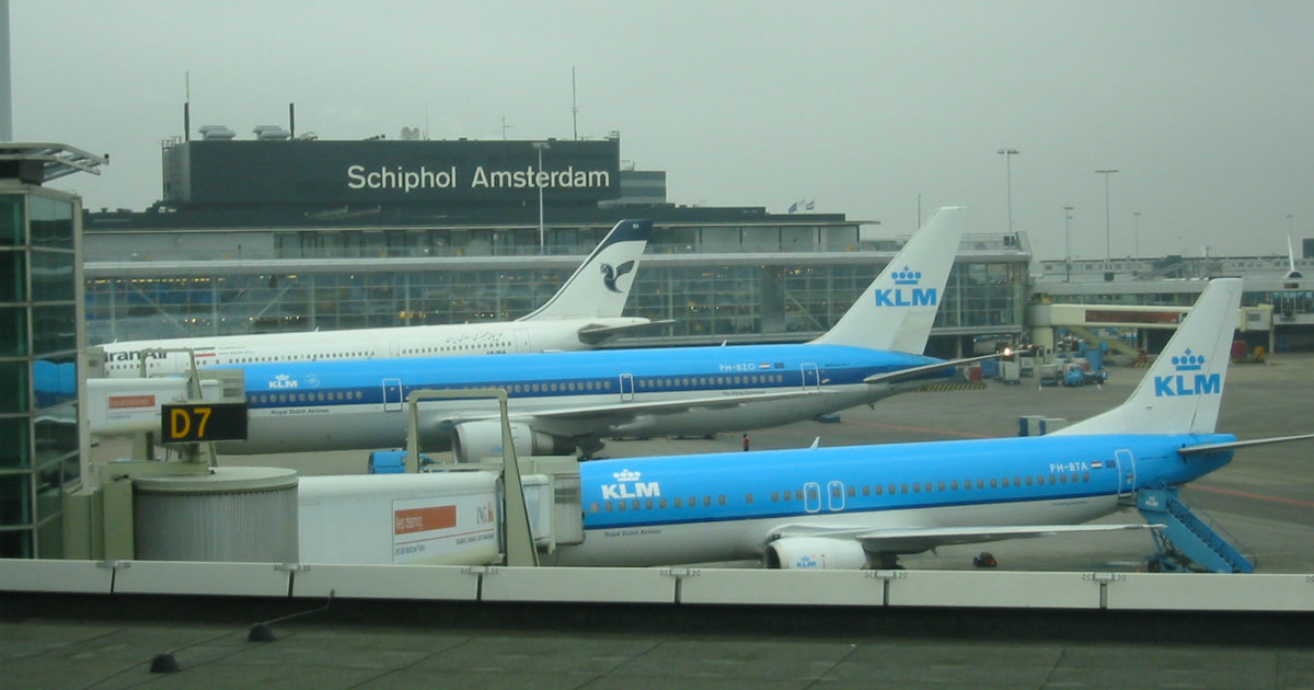 Aeropuerto de Amsterdam, capital de los Países Bajos © Héctor Calvarro Martín / Flickr Commons