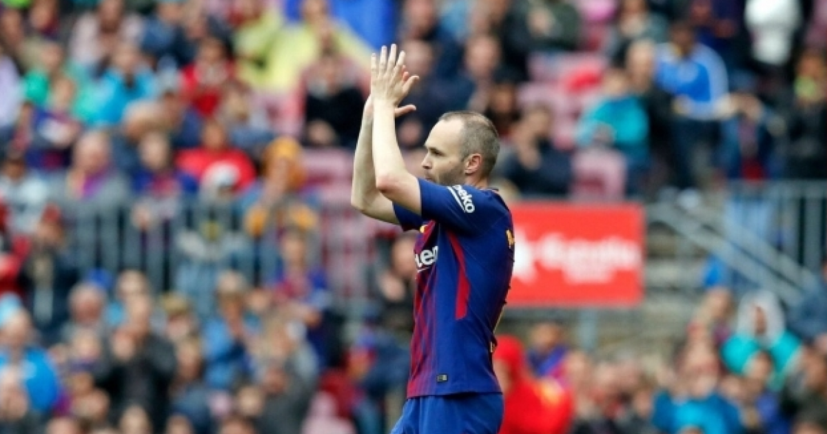 La salida de Iniesta será recordada eternamente en el Barça. © Andrés Iniesta/Twitter.