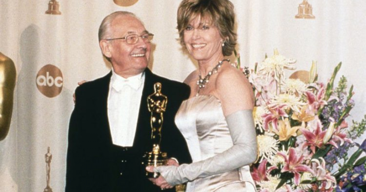 Andrzej Wajda Jane Fonda Oscar 2000 © www.eastnews.com