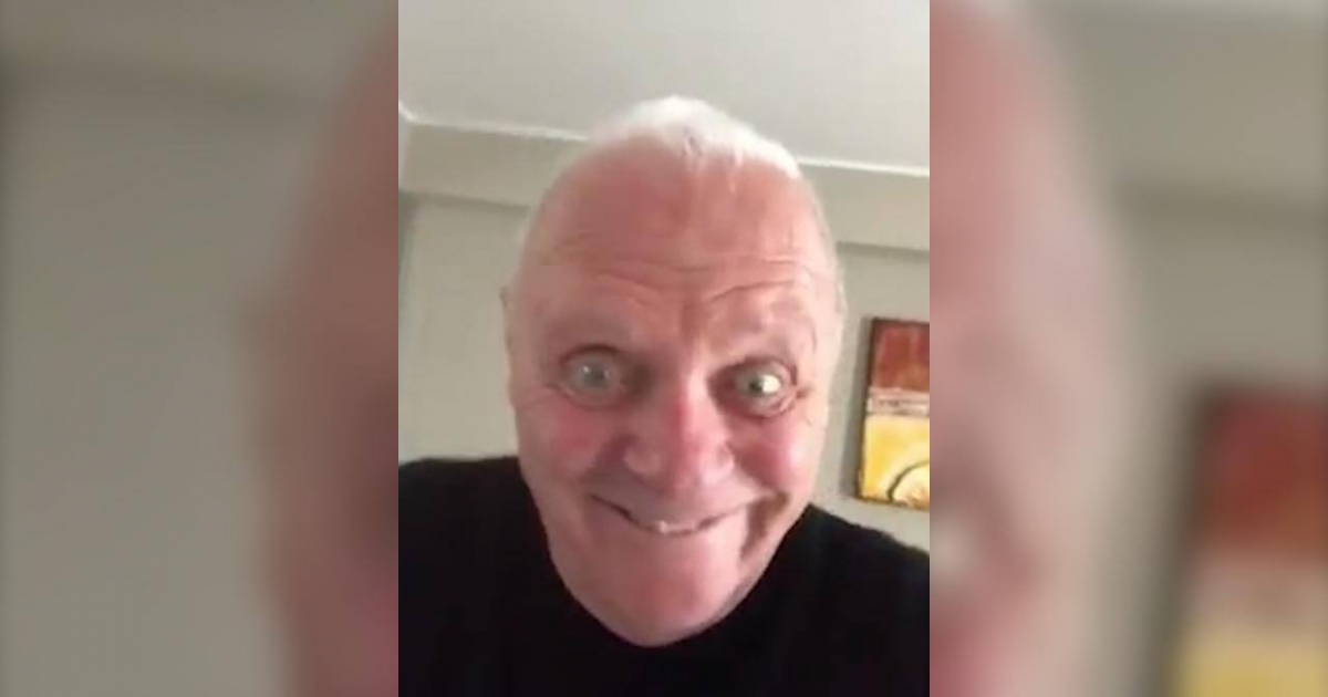 Anthony Hopkins © Twitter del actor