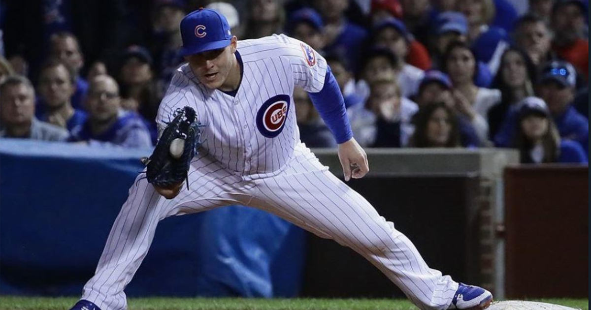 Anthony Rizzo © Cachorros de Chicago / Twitter