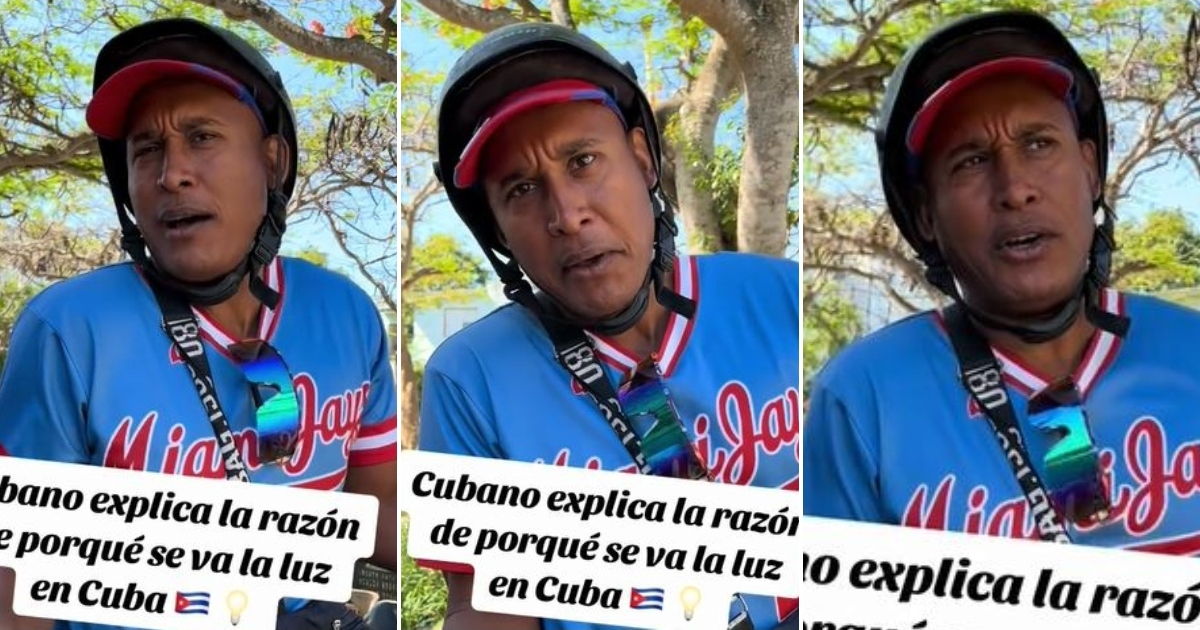 Cubano arrasa en TikTok explicando con humor los apagones en Cuba: "Otros países deberían seguir nuestro ejemplo"