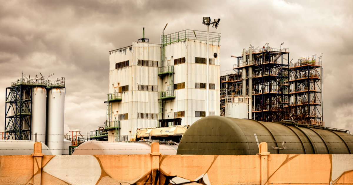 Planta química de la compañía Arkema en Crosby, Texas. © Sebastienboudot