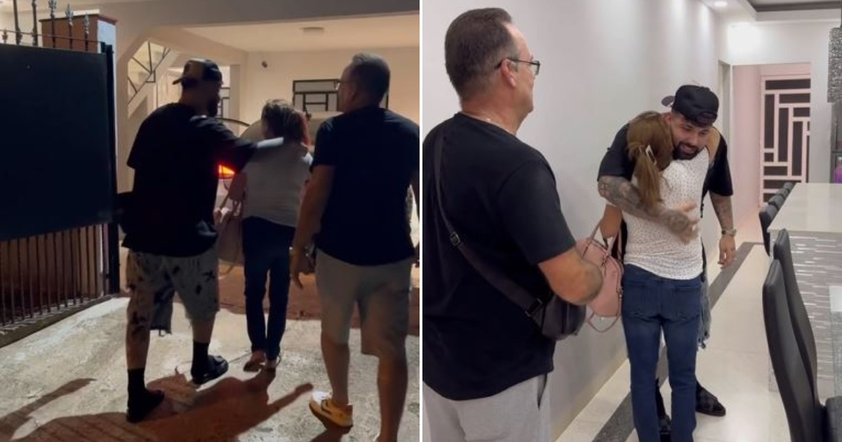 Charly sorprende a sus padres en Cuba con una casa y piscina: "Les debo todo"